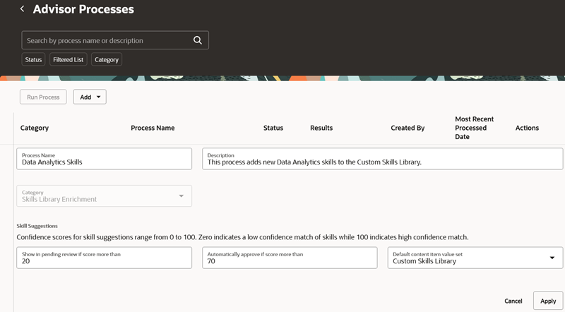 Skills Library Enrichment Process