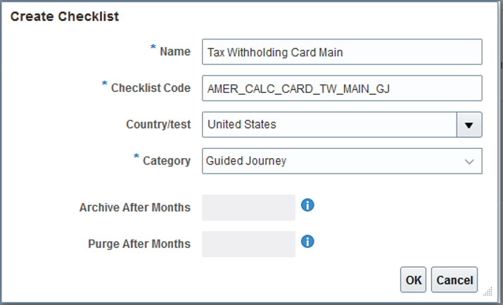 Create Checklist box