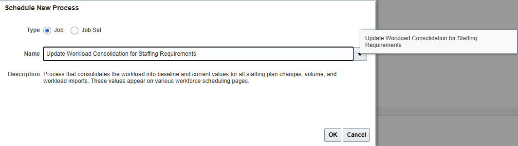 Scheduled Process Configuration