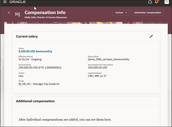 Compensation Info Page 