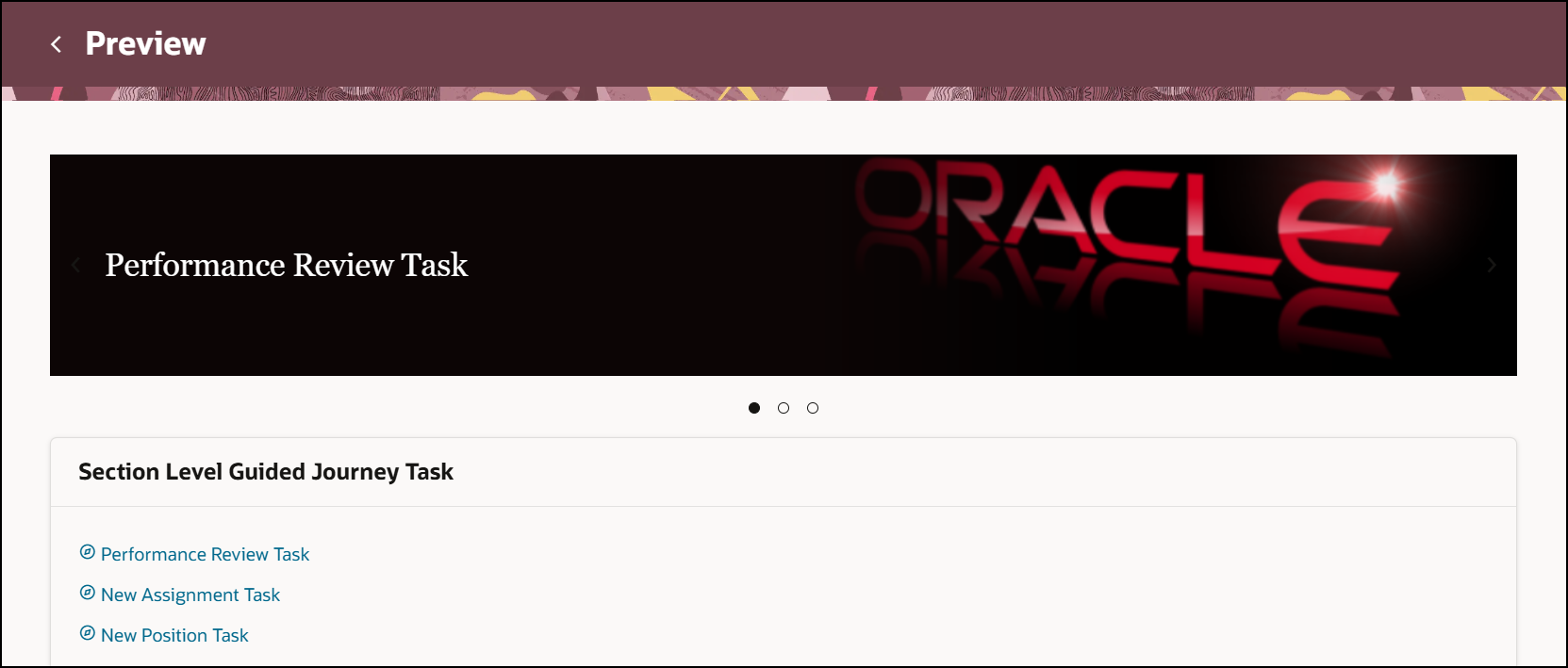 Standard Page Banner