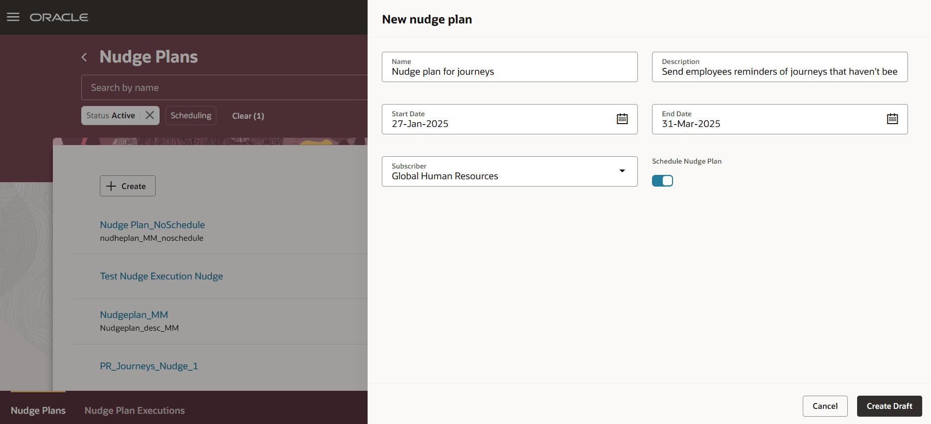 Create nudge plan