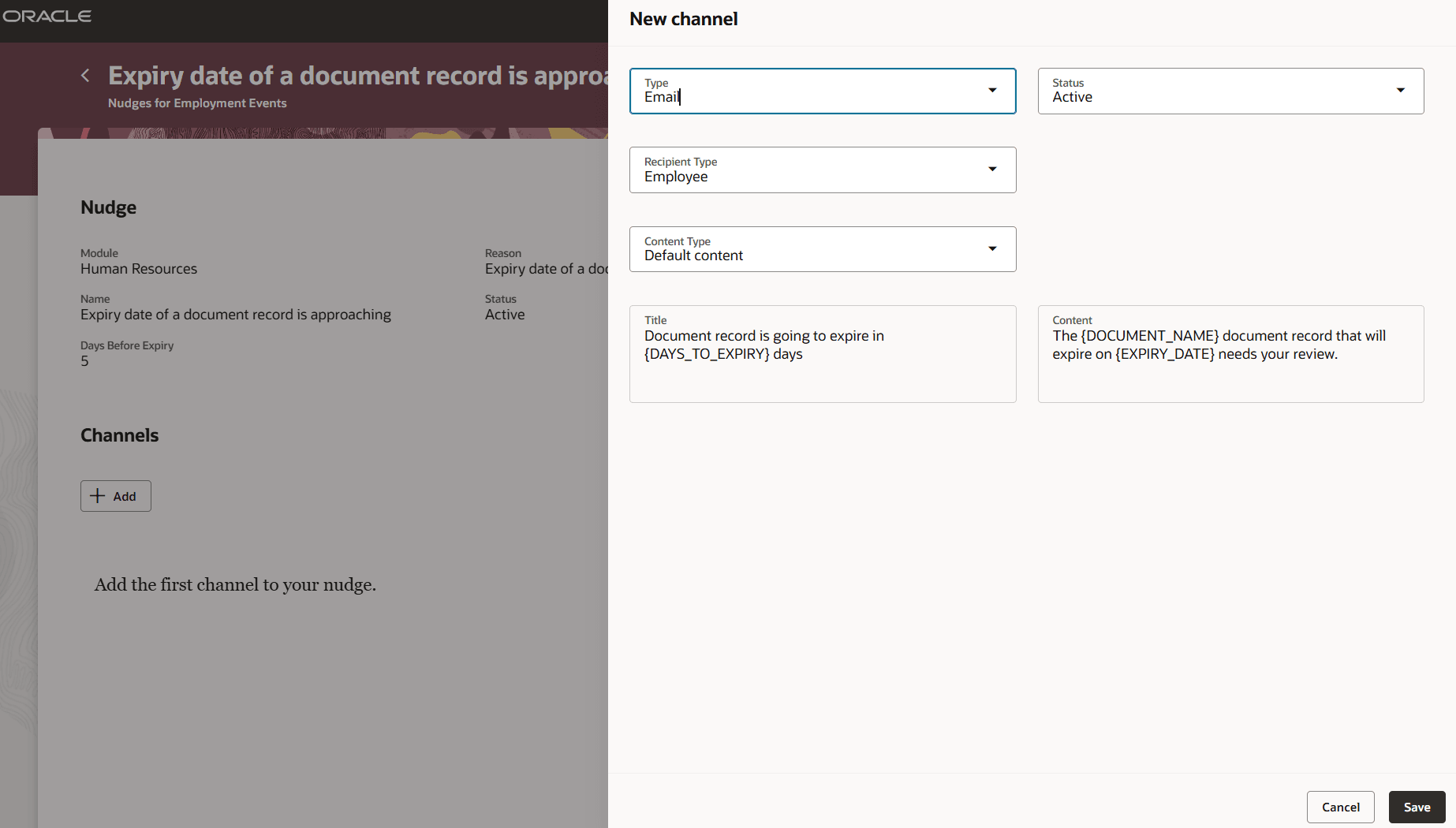 Email Channel for Nudge