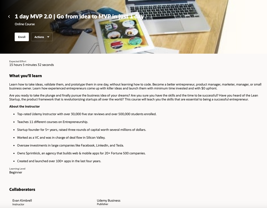 Catalog Details Page with Publisher and Other Information