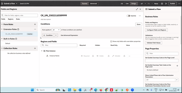 Defaulting Flow Instance Name