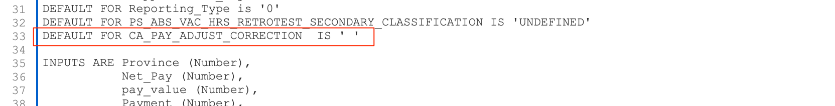 Revision 1 Code Example
