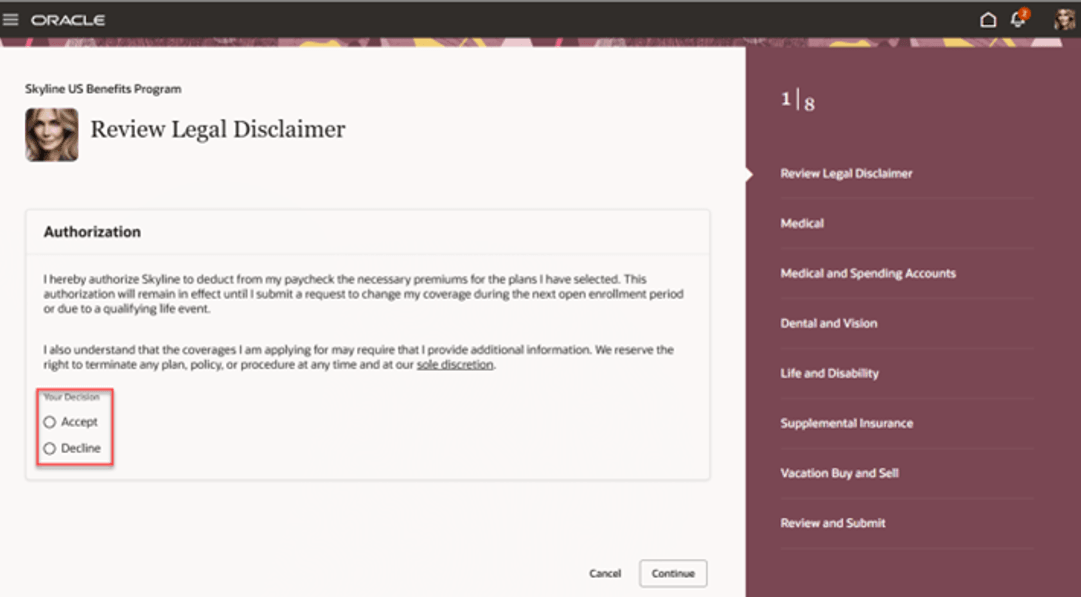 Enhanced Legal Disclaimer Page
