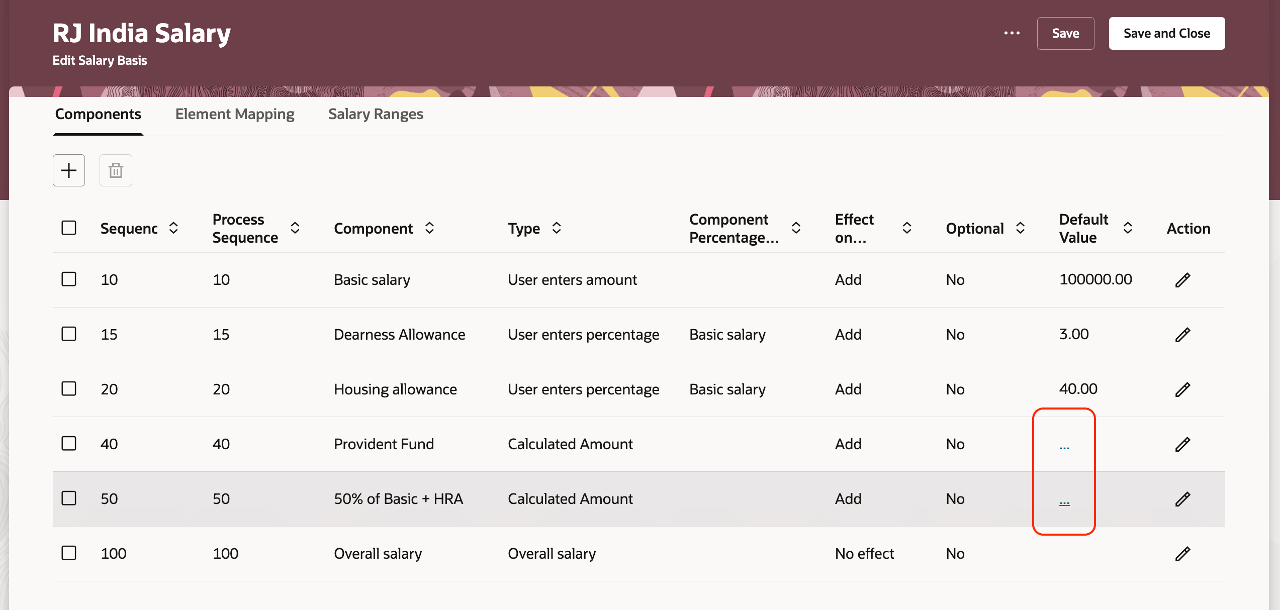 Click on the 3 Dot Menu to Launch the Drawer and Define the Formula