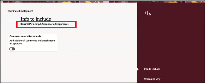 Assignment ID Honored for Application Task