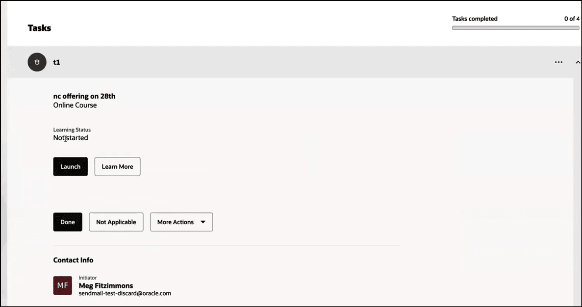 Self-Paced Learn Task in Assigned Journey