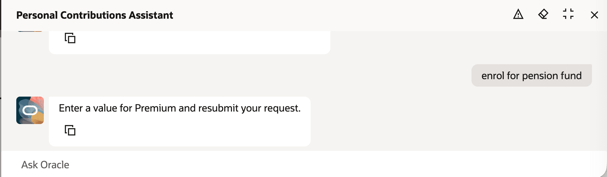AI Agent Enforcing Mandatory Input Values
