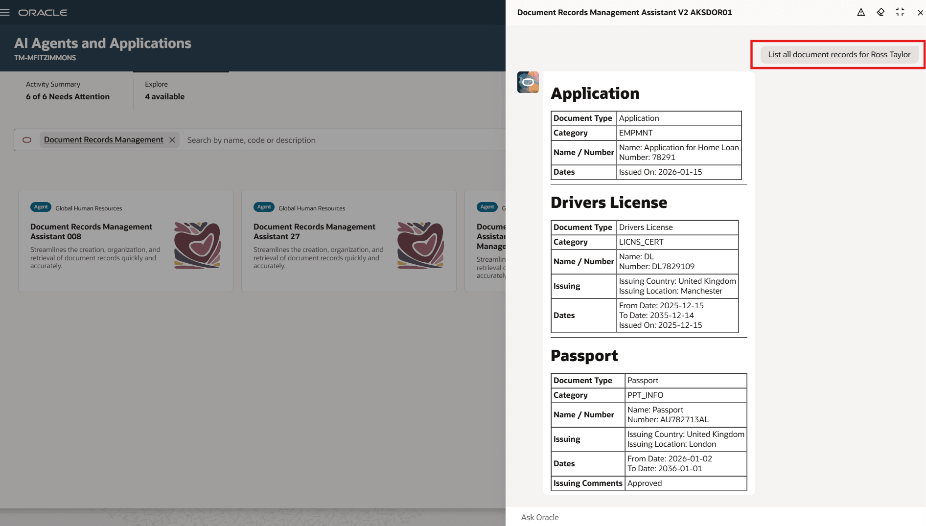 Document Records Management Assistant for Managers and HR Specialists