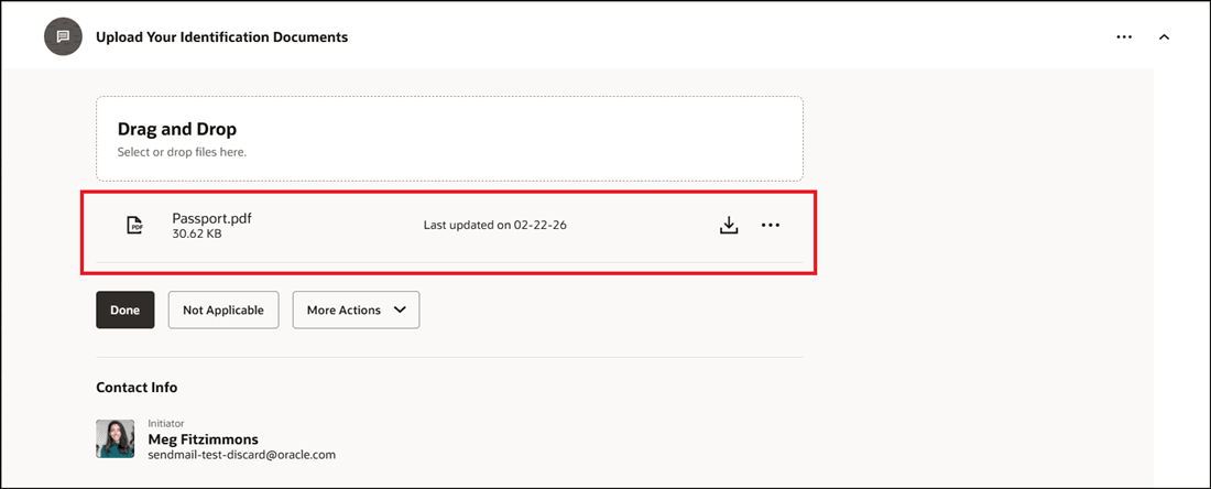 Upload Task Attachment