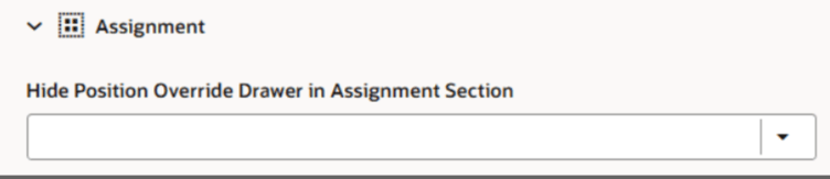 Page property to hide panel drawer