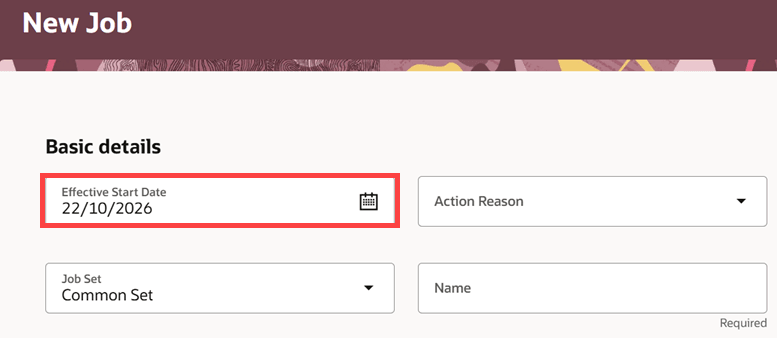 Date format set at the preference level isn’t honored and the corresponding supported format is shown on the page
