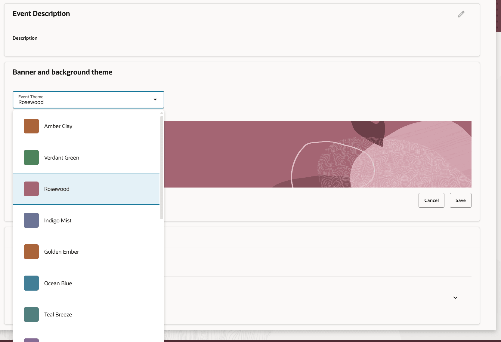 Select a Theme for Branding