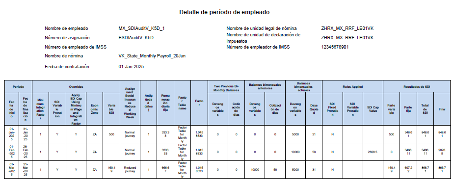 Summary Report Example
