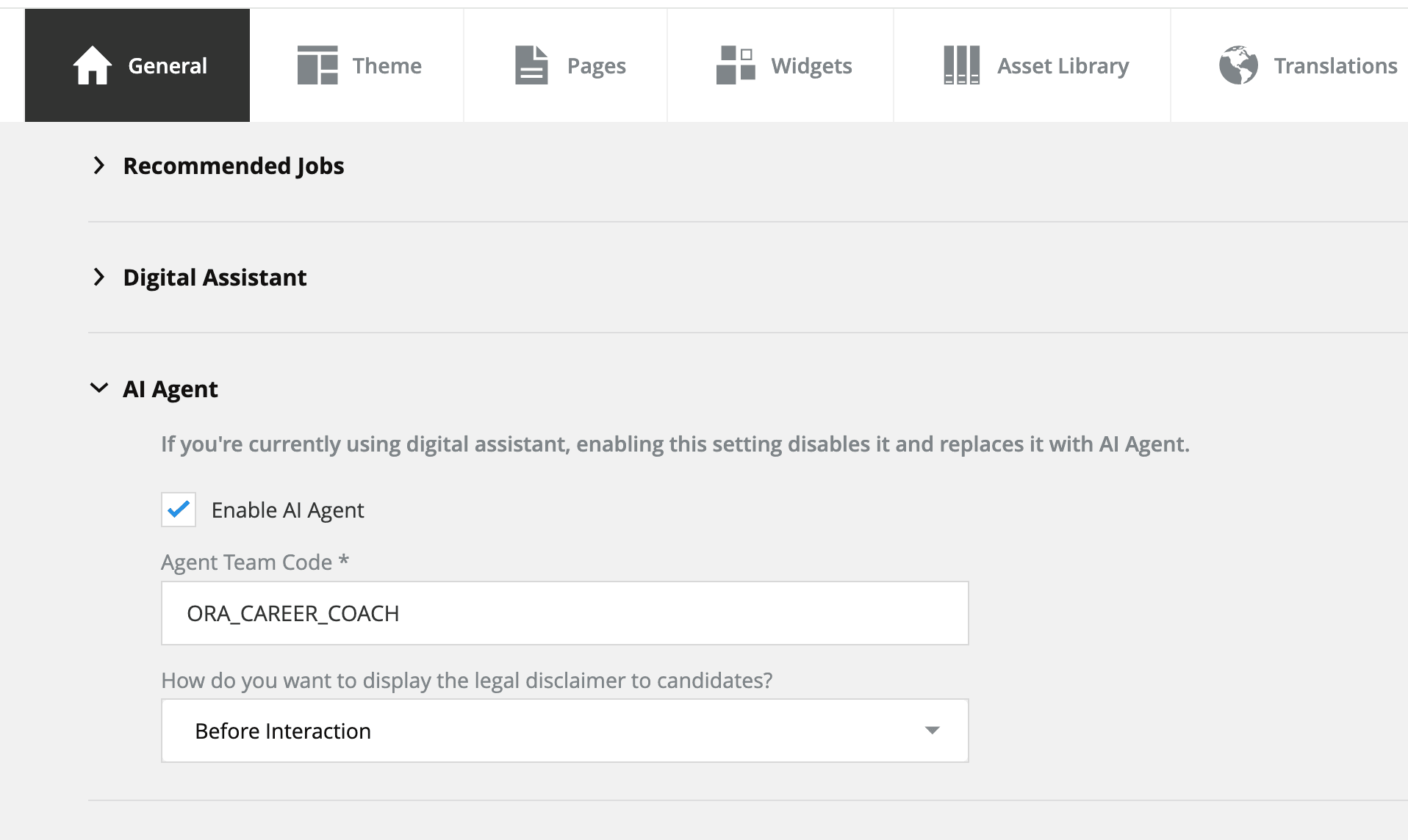 Agent Team Code Configuration