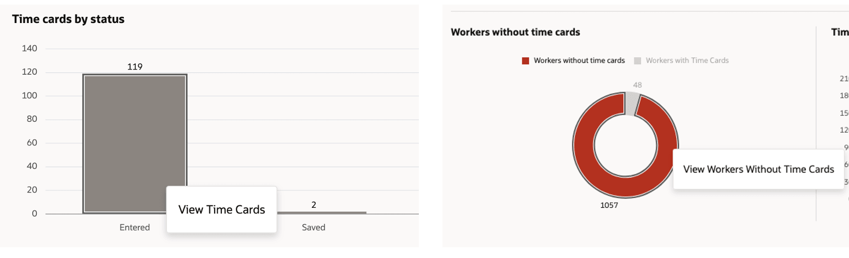 Time Cards by Status