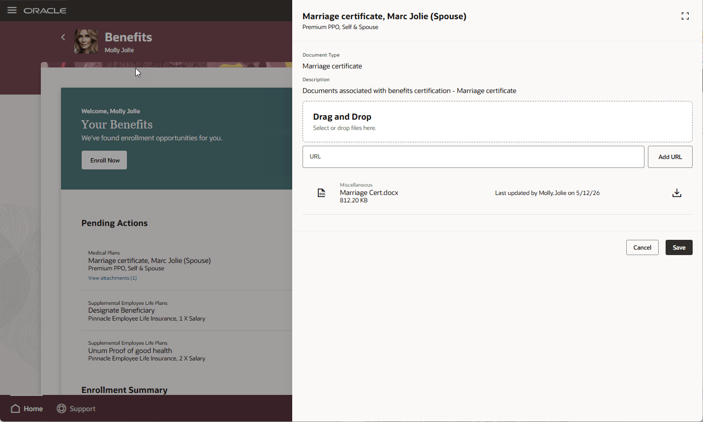 Upload Certification Documents