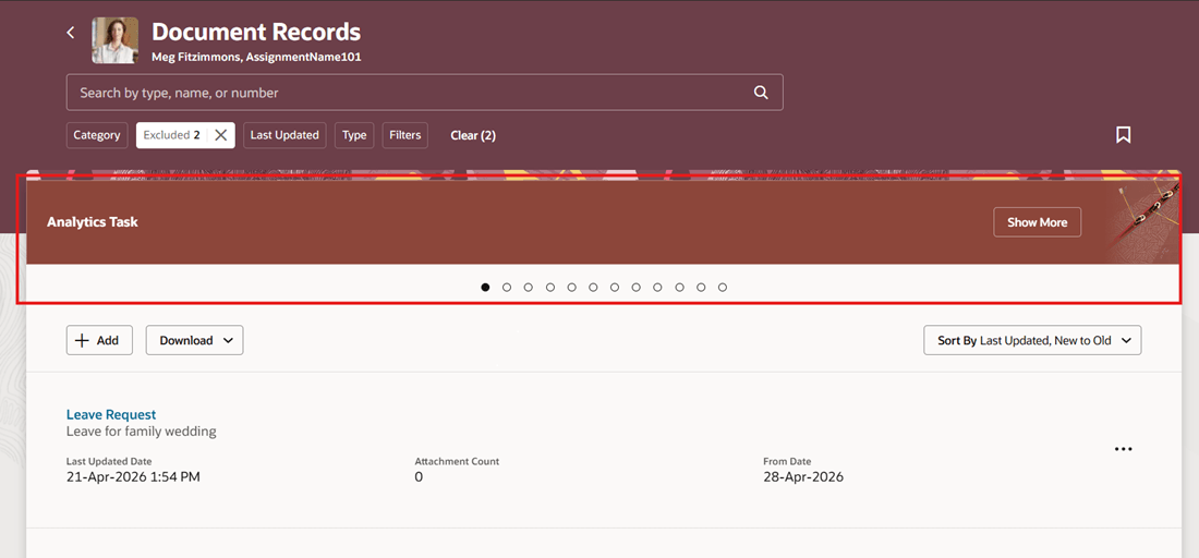 Guided Journey Displayed Based on Configured Conditions