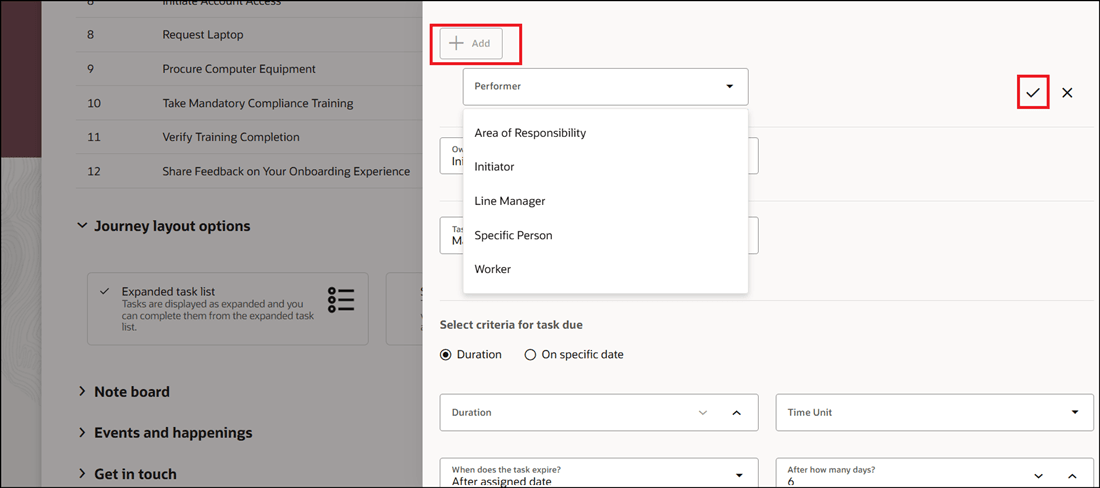 Add Stage for Task