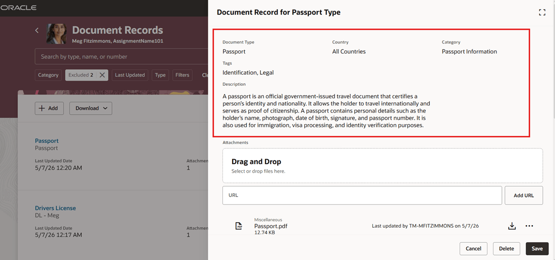 Improved Accessibility for Read-Only Document Record Attributes