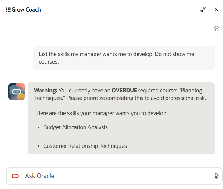 Response from the Grow Coach
