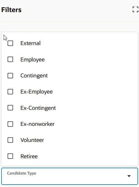 Filters with Additional Person Types