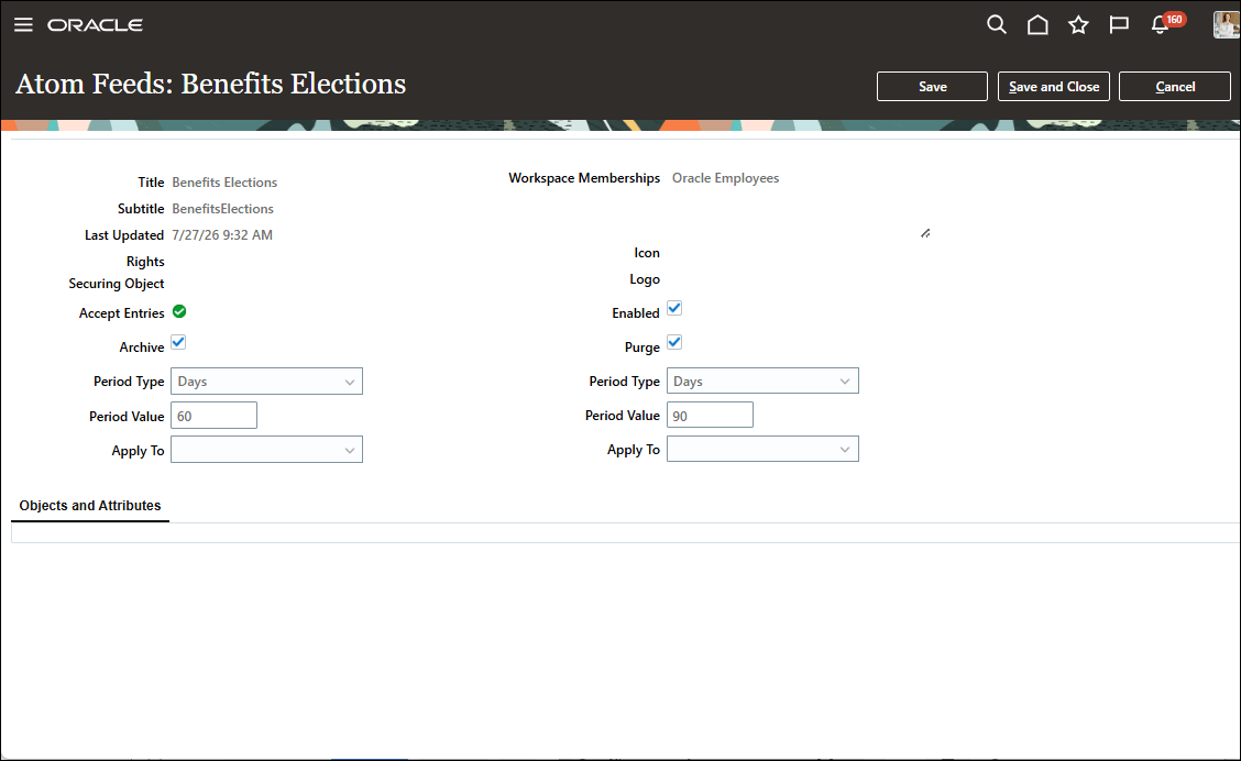 Atom Feed: Benefit Elections