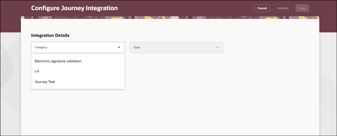 Process Automation Category Not Displayed When Creating New Journey Integration