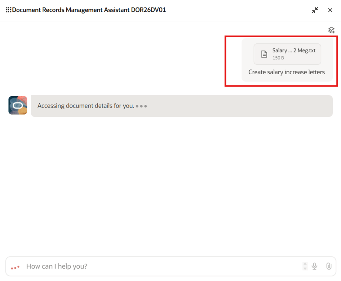 Upload Single File with Multiple Rows in AI Agent Chat Interface