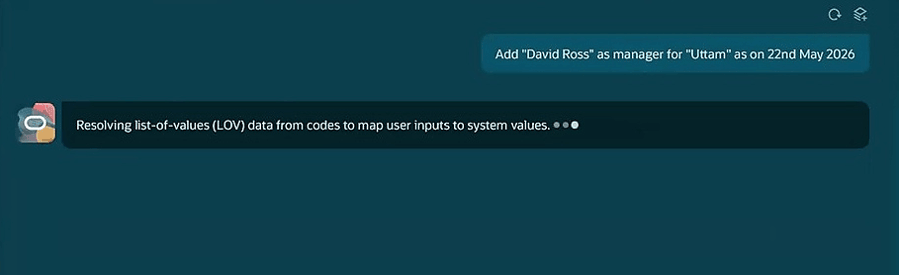 Request the manager change