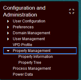 Property Management Menu Option Added