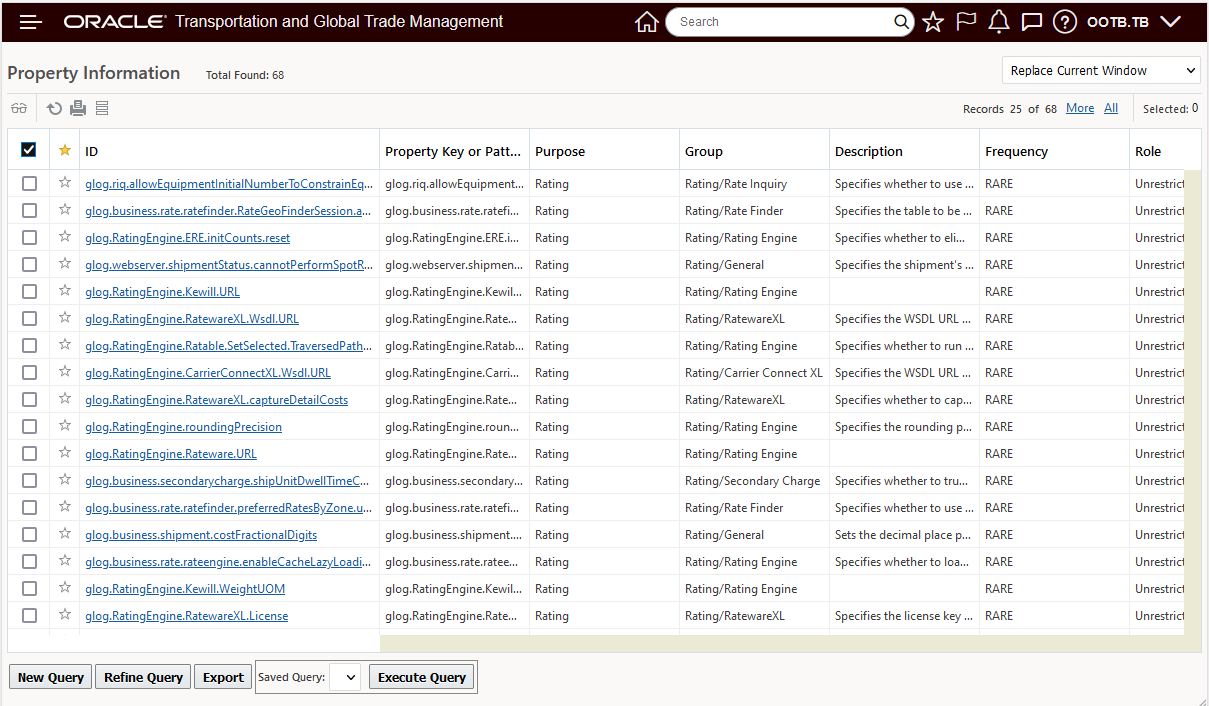Property Information Finder Results - Purpose = Rating