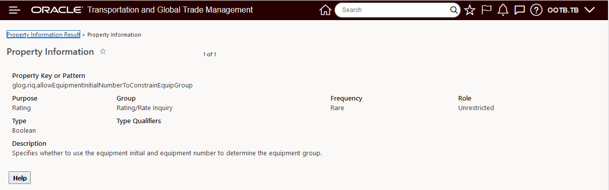 Property Information Example