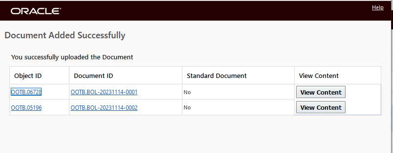 Document Number Optional No Longer Required - Document Uploaded