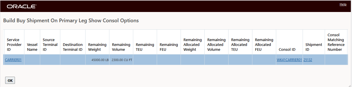 Order Release No Matching Value for Qualifier - Only No Qualifier Consol Shipment Valid