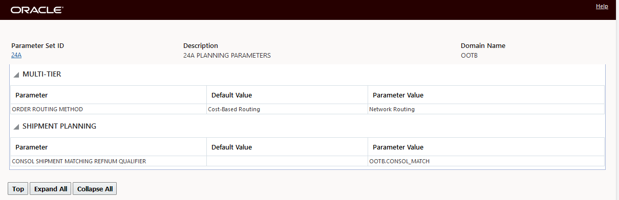 Parameter Overrides Required