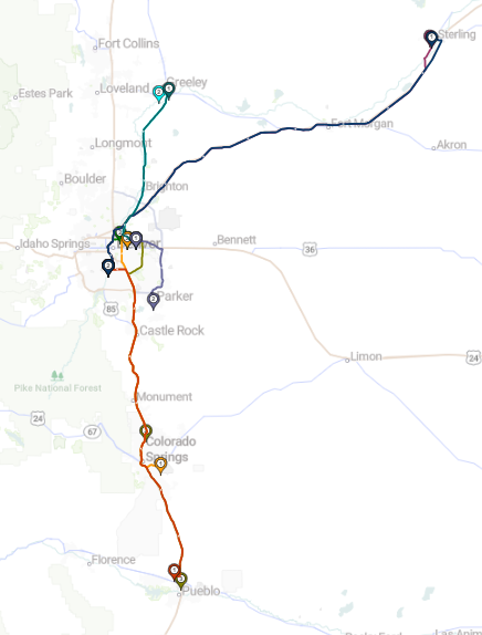 Work Assignment Example Map
