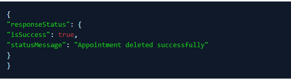 Remove Response Example