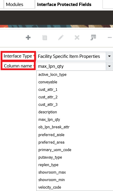 Column Names