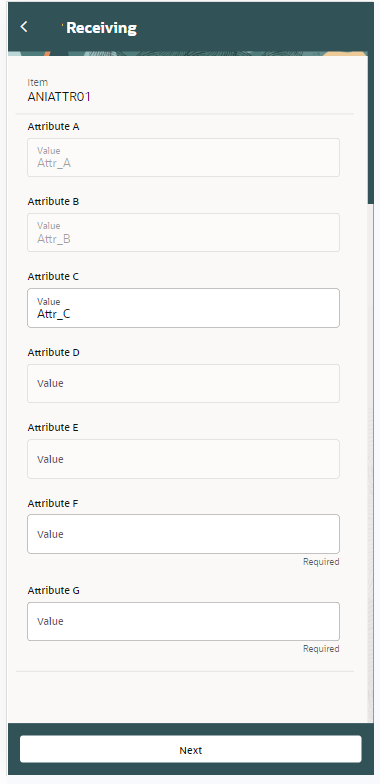 Attributes