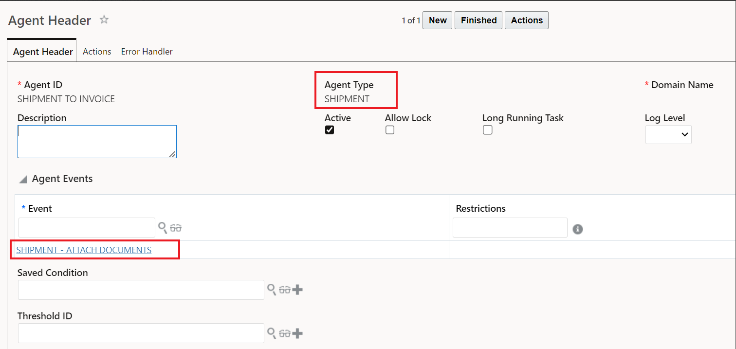 Shipment to Invoice  Automation Agent Example