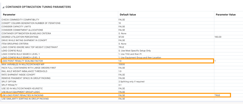Loading Hall Tuning Parameters