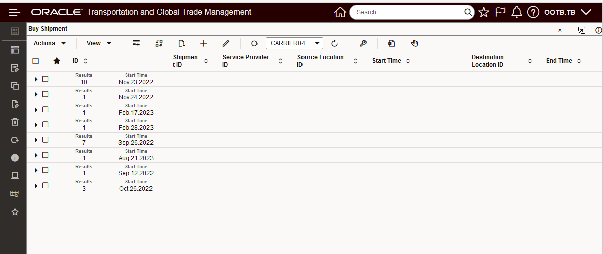 Group By Date Option - Date Example