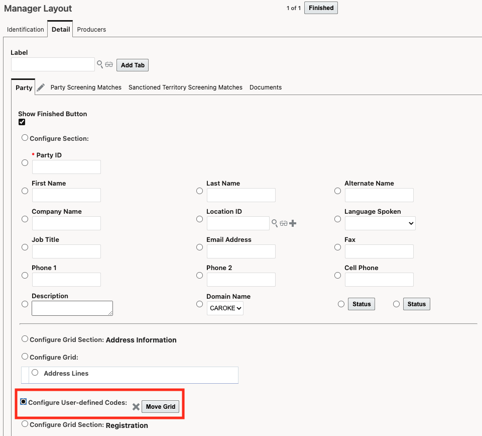 Manager Layout for GTM_Contact