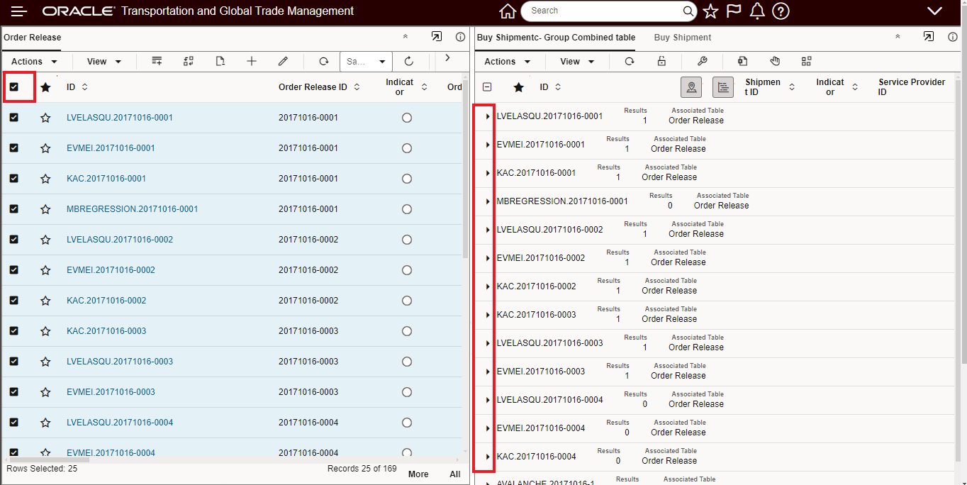 Show Group Combined Collapse Checked - Collapsed Results View