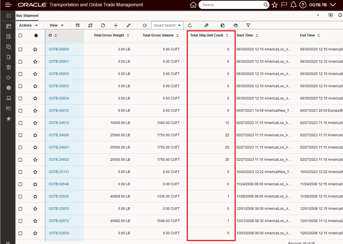 Previous Behavior - Workbench Results - Zero Values for Nulls