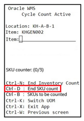 Ctrl-D Hotkey